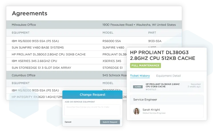 An image of the ExpressConnect® Account Management platform